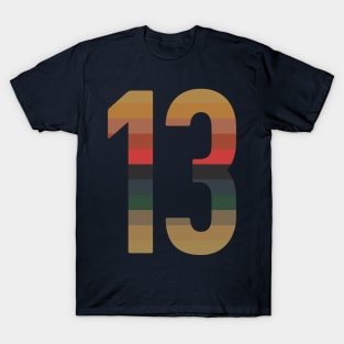 Striped 13 - Version 2 T-Shirt